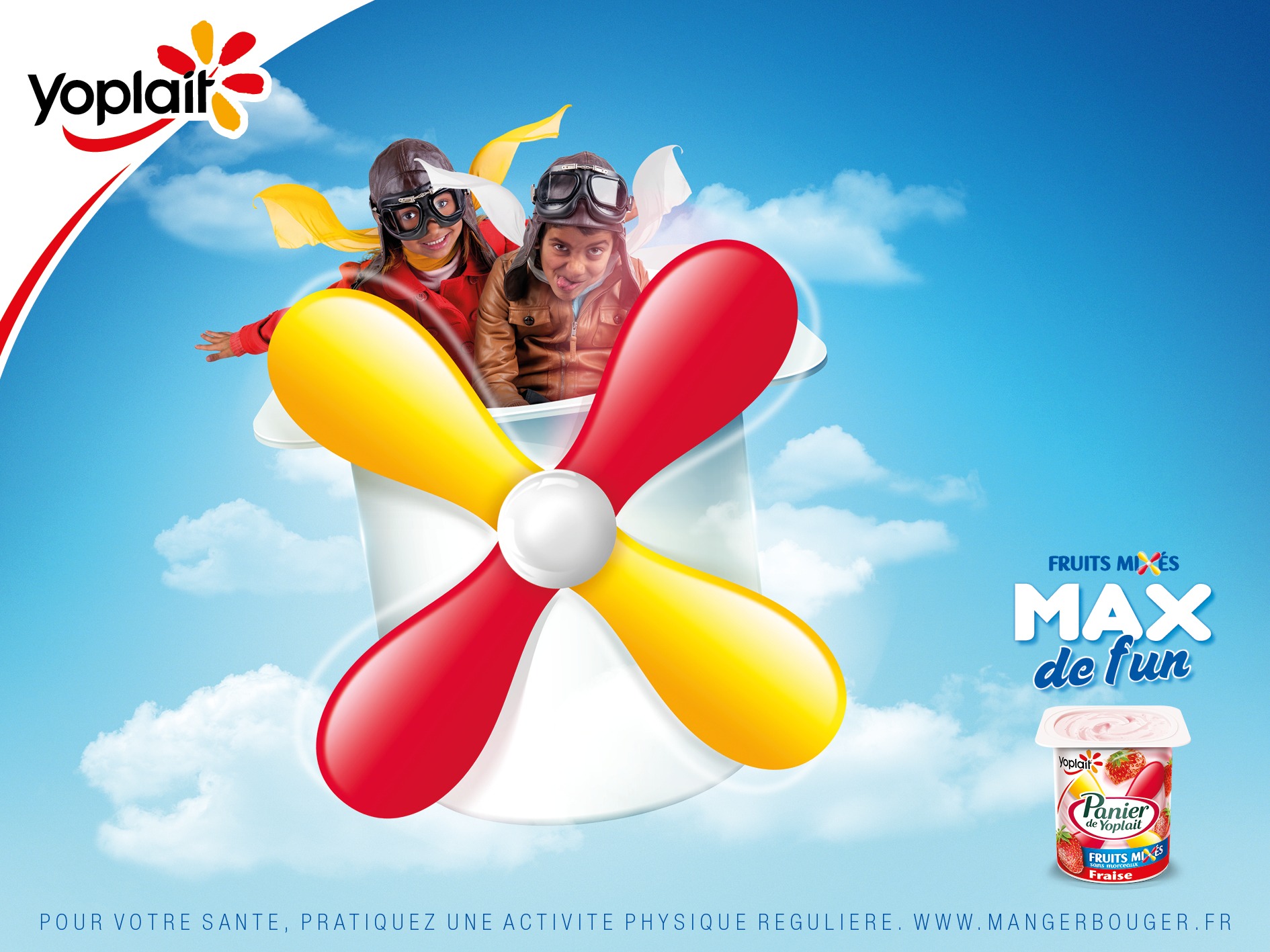 Yoplait Un max de fruits pour un max de fun